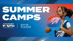 Thunder opens registration for summer youth basketball camps to boost teamwork, confidence