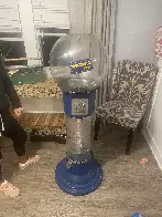 Blockbuster Gumball Machine $10 at neighbor's garage sale