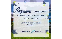Z-Wave Alliance Summit & Unplug Fest 2024 - Z-Wave Alliance
