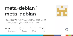 GitHub - meta-debian/meta-debian: Meta-layer for Poky to build embedded Linux environments by Debian's source codes