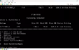 The MS-DOS disk management revelation: Partition Magic