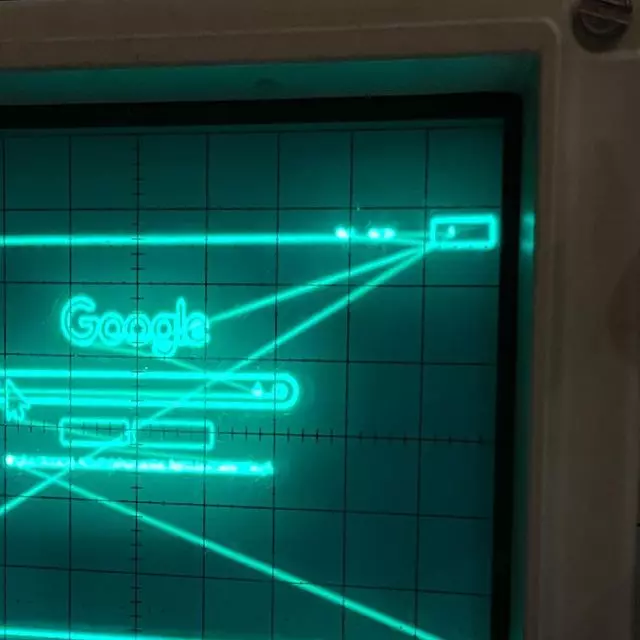 Armon Naeini on Instagram: "Oscilloscope Web Browser — a 1973 Tektronix Dual-Channel oscilloscope that is rigged to browse the world wide web while simultaneously listening to what the internet sounds like as a waveform. The project was built entirely with @touchdesigner and uses optic input from both a mouse and keyboard for real-time web surfing. This was fun🖤 done here @itp_nyu 
.
.
#oscilloscope #oscilloscopemusic #oscilloscopeart #oscilator #vectorart #realtime #newmedia #creativecode #creativecodeart #creativecoding #coding #newmediaartist #synthart #codeart #openframeworks #vfx #vintage #newmediaart #itpnyu #itp"