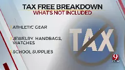 Oklahoma's Tax-Free Weekend Offers Back-To-School Savings On Clothing & Shoes