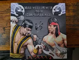 Cover of Mad With Power fest 2024, the theme this year was Mortal Kombat