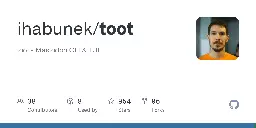 GitHub - ihabunek/toot: toot - Mastodon CLI & TUI