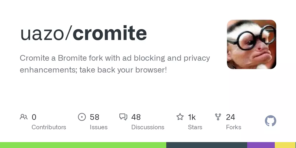 GitHub - uazo/cromite: Cromite a Bromite fork with ad blocking and privacy enhancements; take back your browser!