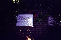 Cut is the Branch, Marlowe's grave, St. Nicholas' Church, Deptford, London